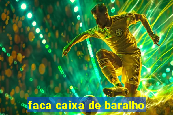 faca caixa de baralho